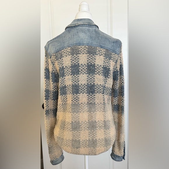 Pilcro Denim Sweater Jacket Women’s S - Picture 3 of 8